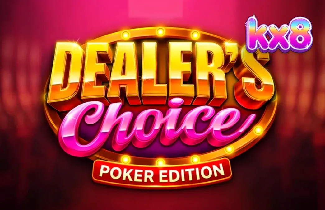 Dealer’s Choice: Poker Edition স্লট গেমের একটি দৃশ্য যেখানে কার্ড টেবিল এবং রিল দেখা যাচ্ছে